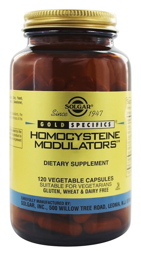 Solgar Gold Specifics Homocysteine Modulators Vegetable Capsules, 120 ct