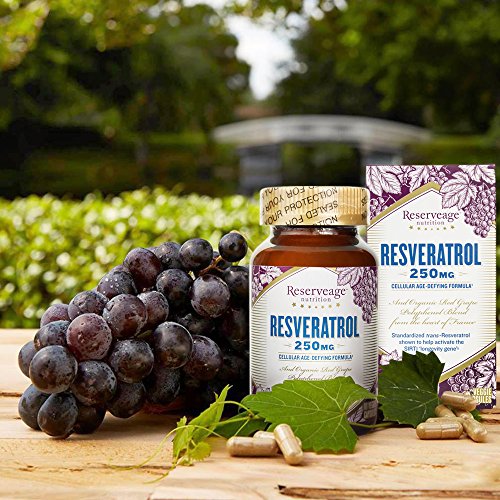 Reserveage Resveratrol 250 mg 60 Count