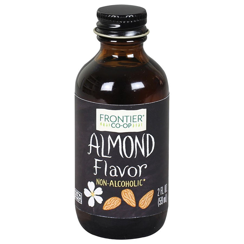 Frontier Co-op, Almond Flavor, Non-Alcoholic, 2 Fl Oz