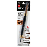 Revlon ColorStay Waterproof Brow Creator 2-in-1 Eyebrow Pencil & Powder, 600 Blonde, 0.003 oz