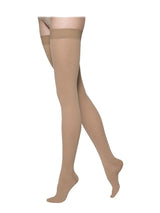 Sigvaris Essential Opaque Thigh High 20-30 mmHg Honey Medium Short