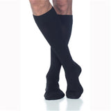 Sigvaris Essential Cotton Calf Compression Socks, 20-30 mmHg, Light Beige, Large Short