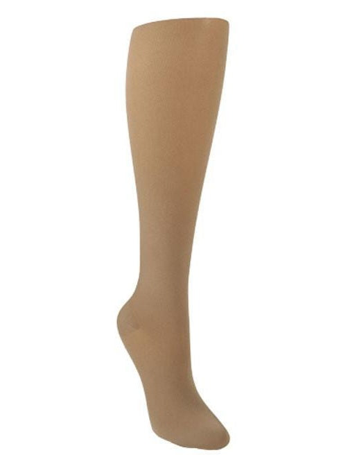 Sigvaris Soft Opaque Calf Compression Socks 15-20 mmHg, Open Toe, Large Long
