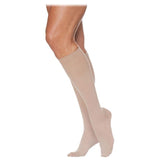 Sigvaris Sheer Calf Compression Socks 15-20 mmHg, Medium Long, Honey