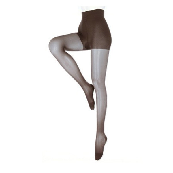 Mediven Sheer & Soft for Women  30-40 MmHg Pantyhose Closed Toe Compression Stockings  Ebony  II-Standard