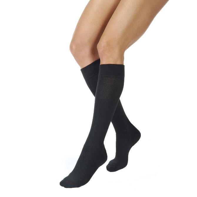 JOBST ActiveWear Knee High Compression Socks, 20-30 mmHg, Cool White