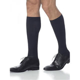 Sigvaris Microfiber Calf Compression Socks 20-30 mmHg, Extra Small, Black