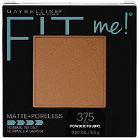 Maybelline Fit Me  Matte  Poreless Powder 0.3 ML BROWN