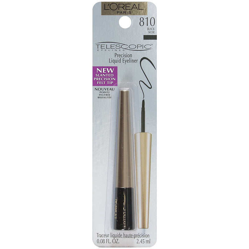 L'Oreal Paris Telescopic Precision Liquid Eyeliner, Black