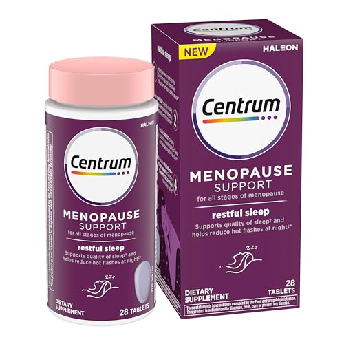 Centrum Menopause Support Restful Sleep Vitamin Tablets - 28ct