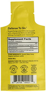 Beekeepers Naturals Propolis Liposomal with Vitamin C Single Pack, 0.27 FZ