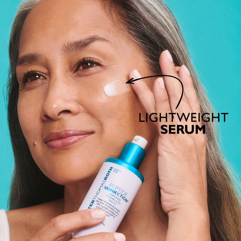 Peter Thomas Roth Peptide Skinjection™ Amplified Wrinkle-Fix Serum Refillable Intensive Firming Serum for Instant Smoothing of Wrinkles Refillable 3