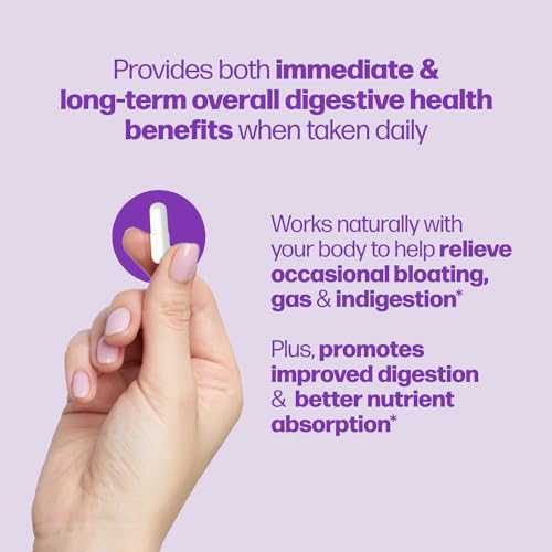 Culturelle Bloating & Gas Defense Capsules, 30 ct