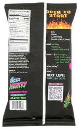 Zack's Mighty, Chile Lime Rolled Tortilla Chips, 7 Oz