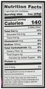 Zack's Mighty, Chile Lime Rolled Tortilla Chips, 7 Oz