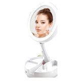 Brookstone LED Foldaway Double Sided Mirror