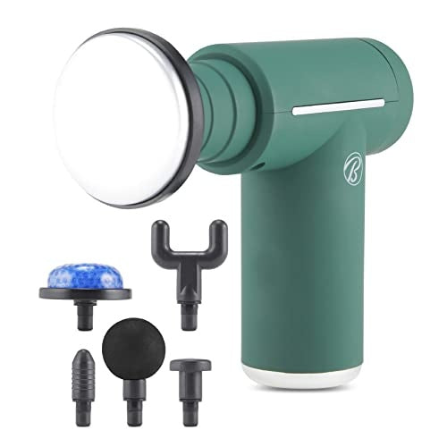 Bally Recovery Massage Gun Cordless with 6 Heads and Hot Cold Therapy