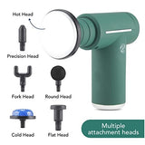 Bally Recovery Massage Gun Cordless with 6 Heads and Hot Cold Therapy