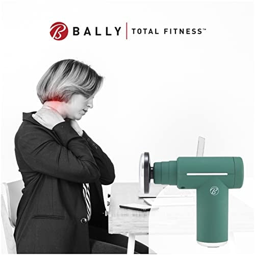 Bally Recovery Massage Gun Cordless with 6 Heads and Hot Cold Therapy