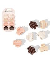 Kitsch Mini Puffy Claw Clips Small Hair