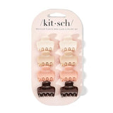 Kitsch Mini Puffy Claw Clips Small Hair