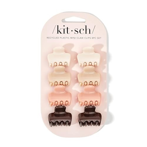 Kitsch Mini Puffy Claw Clips Small Hair