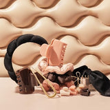 Kitsch Mini Puffy Claw Clips Small Hair