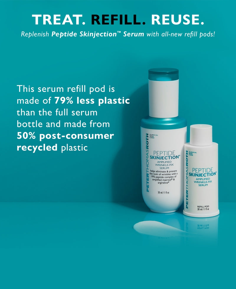 Peter Thomas Roth Peptide Skinjection Refill Amplified Wrinkle Fix Serum 1 oz