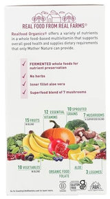 Country Life Realfood Organics Women's Multivitamin Tablets, 60 ct