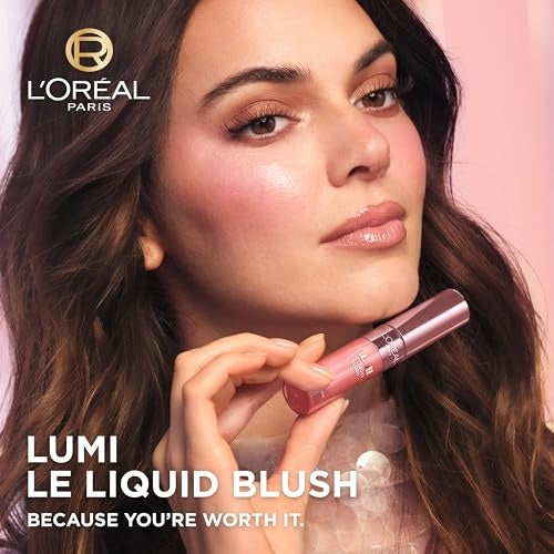L'Oreal Paris True Match Lumi Le Liquid Blush Dewy Worth It  0.33 Fl Oz