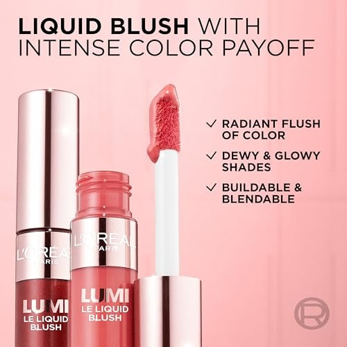 LOR True Match Lumi Liquid Blush Glowy Rose 0.33 oz