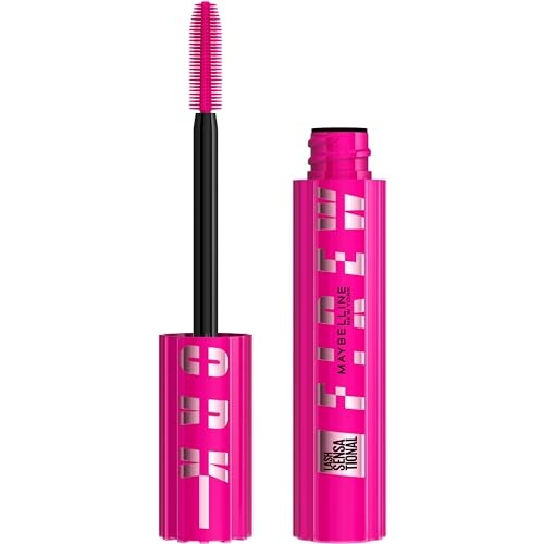Maybelline Lash Sensational Firework Washable Blackest Black - 0.33 Fl Oz