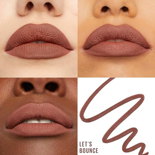 Maybelline Lifter Liner Lip Liner with Hyaluronic Acid, Let's Bounce 02, 0.04 oz