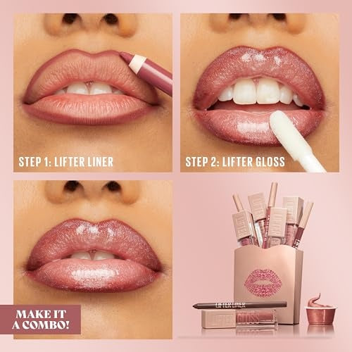 Maybelline Lifter Liner Lip Liner with Hyaluronic Acid, Let's Bounce 02, 0.04 oz