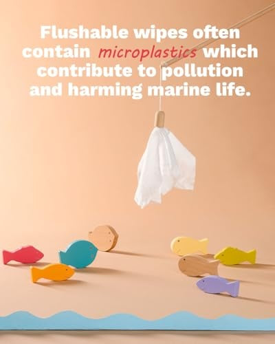 Mustela Compostable Cleansing Water Wipes
