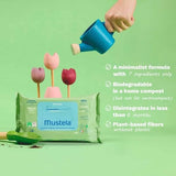 Mustela Compostable Cleansing Water Wipes