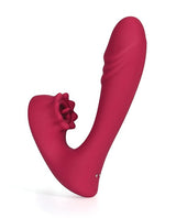 Lacy G-Spot Vibrator With Tongue Licker