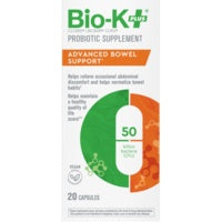 Advanced Bowl Support, Probiotic Supplement 20 Capsules