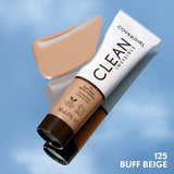 Covergirl Clean Invisible Foundation Buff Beige1 Fl Oz