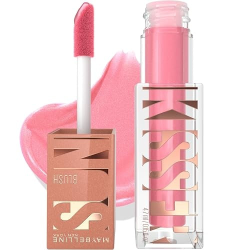 Maybelline Sunkisser Multi-use Blendable Liquid Blush 05 Blazing - 0.23 Fl Oz