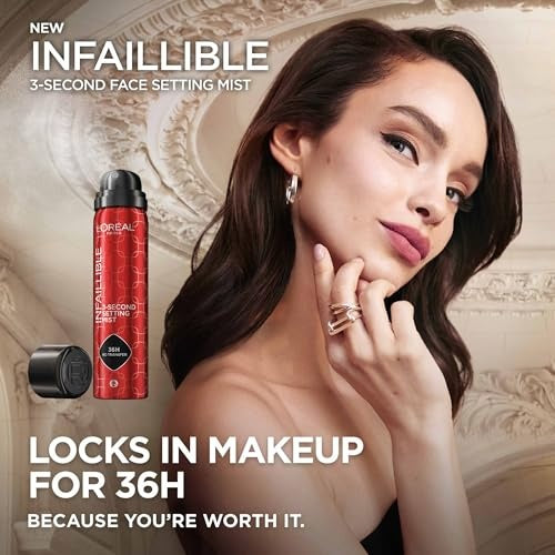 L'Oreal Paris Infallible 3-Second Setting Spray Mist 36hr 1.76 oz