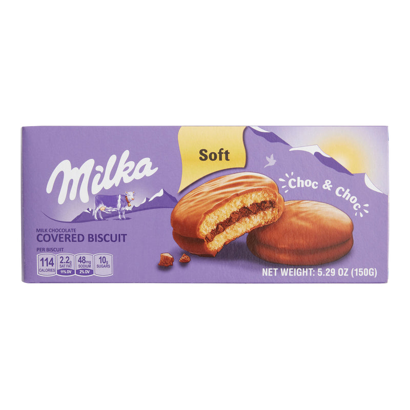 Milka Soft Choc & Choc Biscuit 150gr