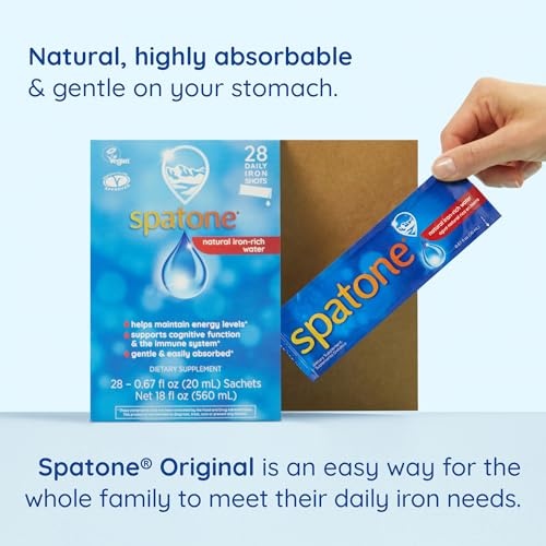Spatone Liquid Iron Supplement Original Flavor 25ml x 28 Sachets