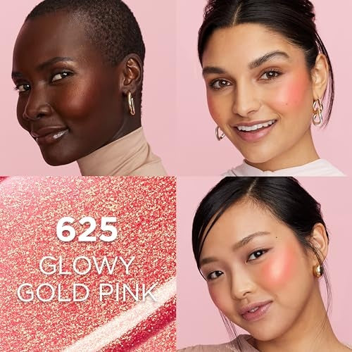 L'Oréal Lumi Le Liquid Blush Glowy Gold Pink, .33 oz