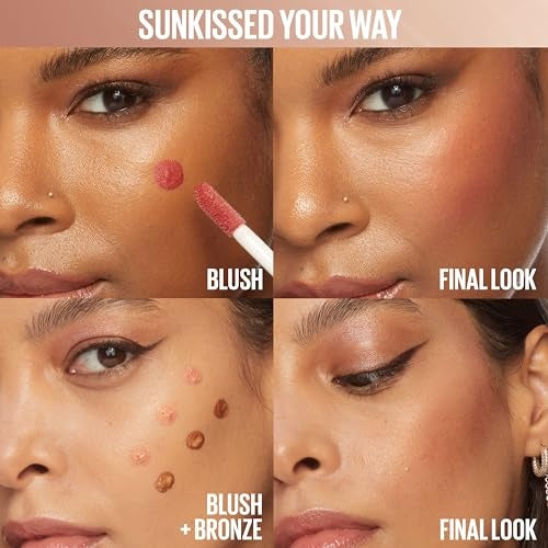 Maybelline Sunkisser Liquid Blush and Bronzer Luminous Finish  Summer in the City  0.23 Fl Oz