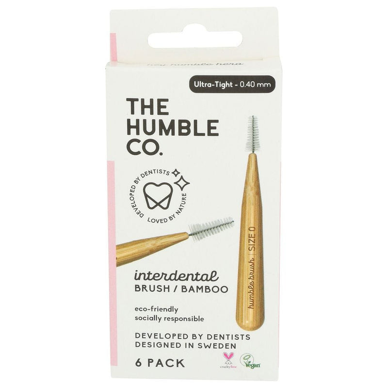 Humble Co. The Humble Co, Humble Interdental Brush Ultra, 6 Pack