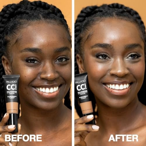 Palladio Oil-Free CC Cream with Peptides & Vitamin C