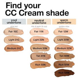 Palladio Oil-Free CC Cream with Peptides & Vitamin C