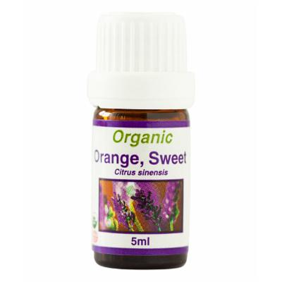 Pranarom Organic Orange Sweet Oil 0.17 Fl Oz