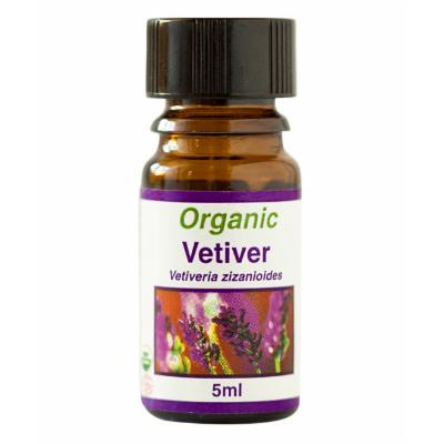 Pranarom Organic Vetiver Oil 0.17 Fl Oz